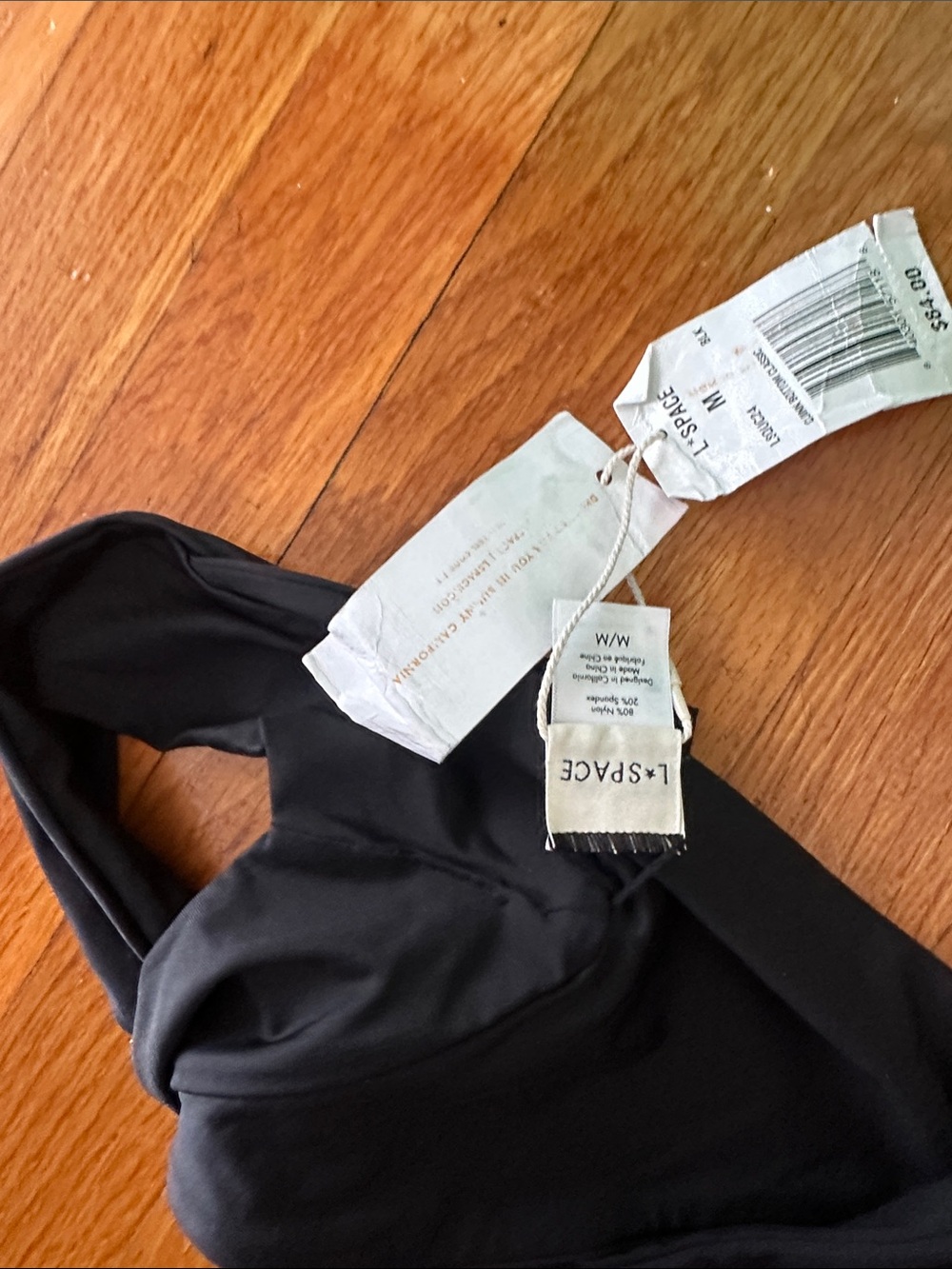 LSPACE Black Quinn Bottom Classic, Size M - Picture 6 of 6